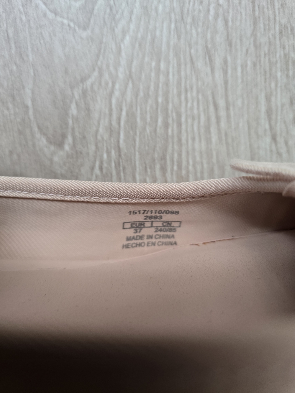 Zara Blush Pink Low Block Heel Ballet Pumps - Picture 8 of 9